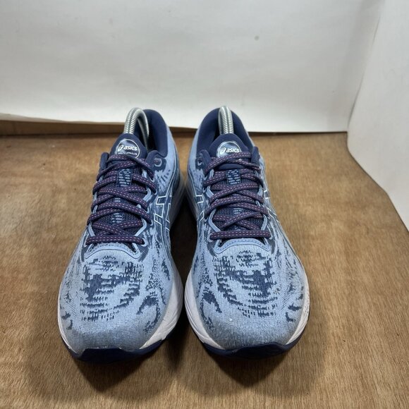 Asics Gel Cumulus 23 Women Size 9.5 Blue Running Shoes 1012A888 - Picture 2 of 9